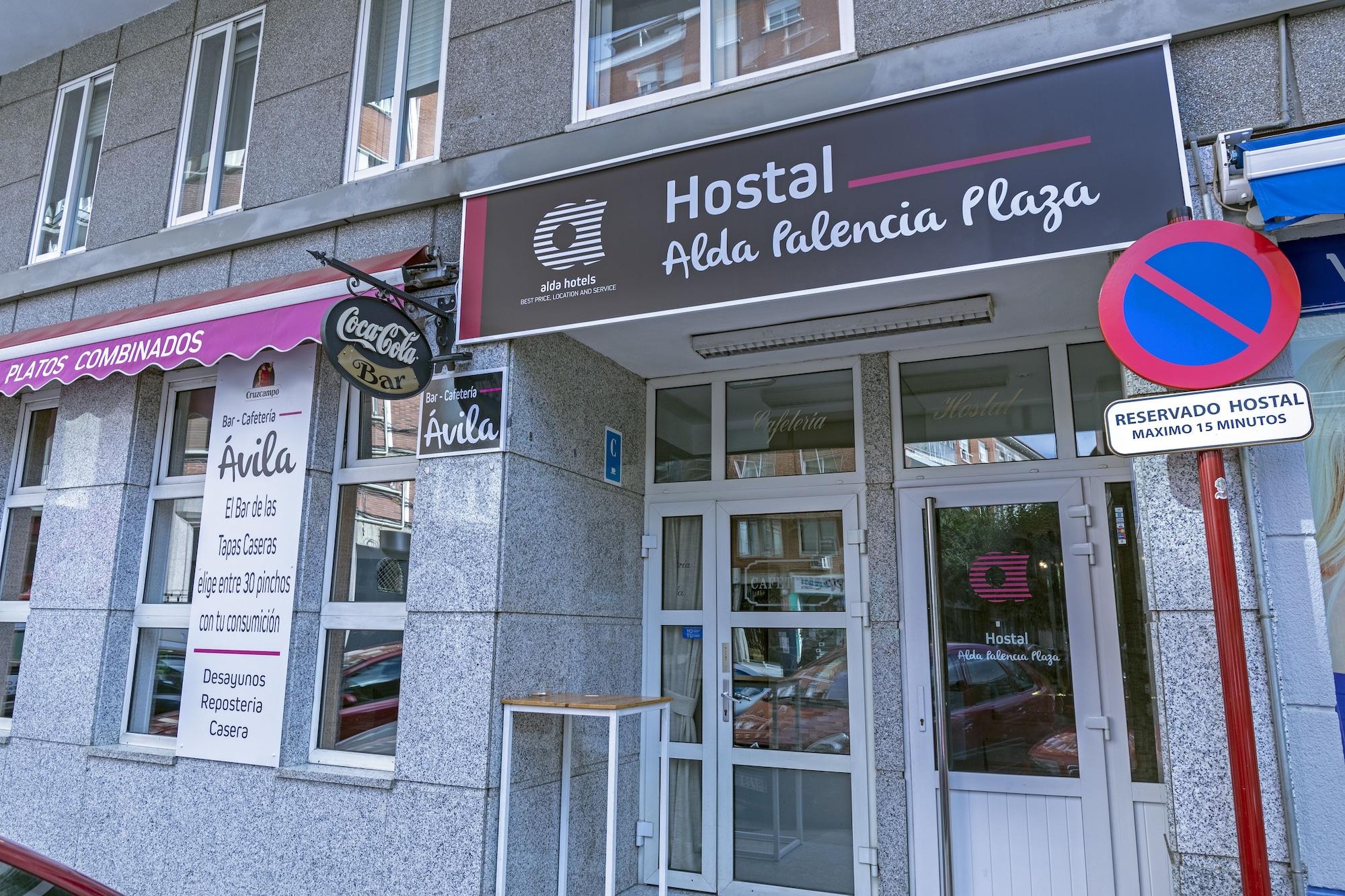 Hostal Alda Palencia Plaza Exterior foto